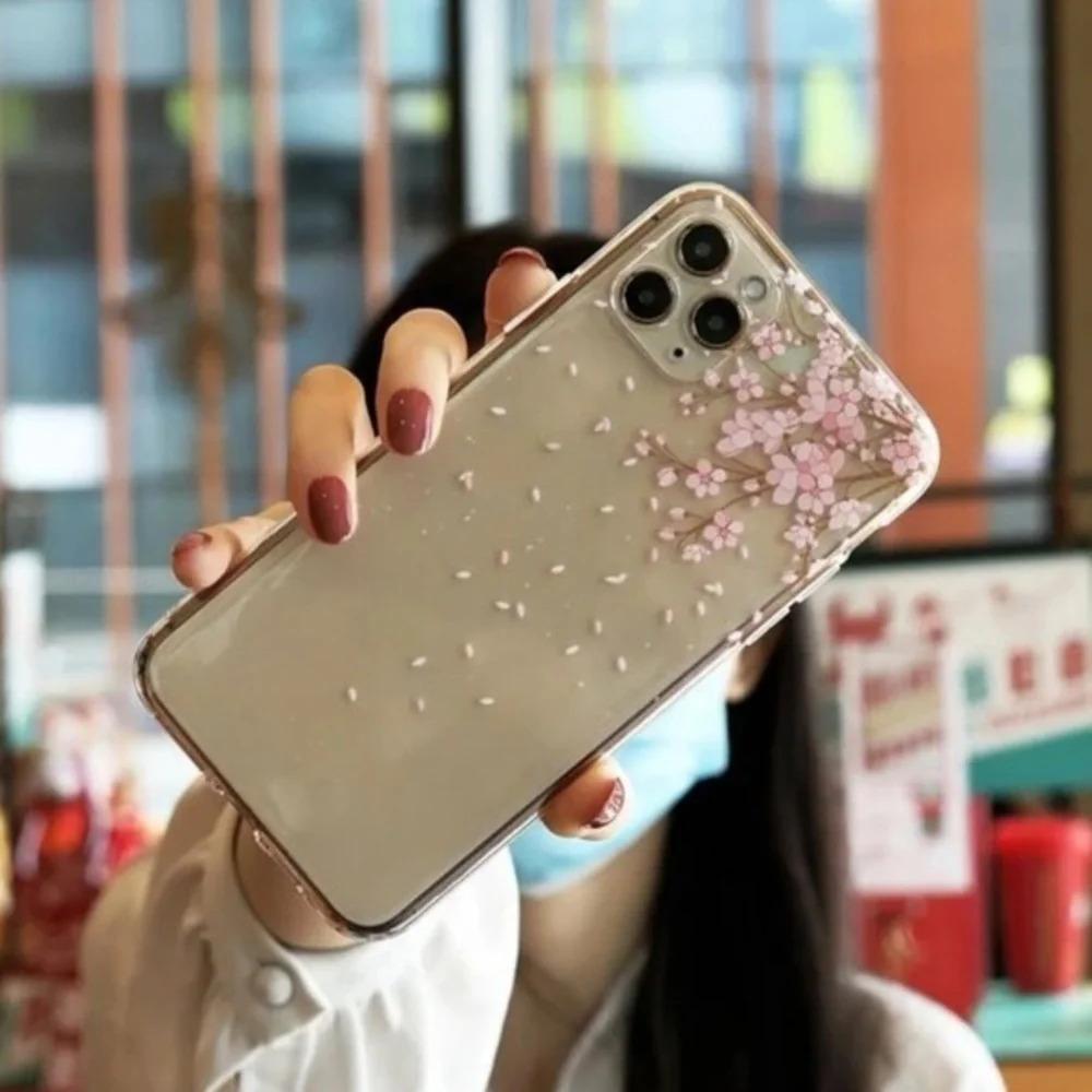 ⚠️Clearance💕iPhone 14/Pro/Pro Max Floral Phone Case - Picture 1 of 7